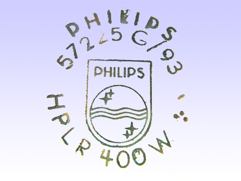 PHILIPS HPLR 400W  57225 G/93