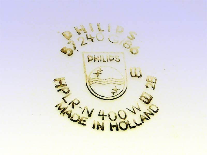 PHILIPS 57240 G/86 HPLR-N 400W 2B HOLLAND