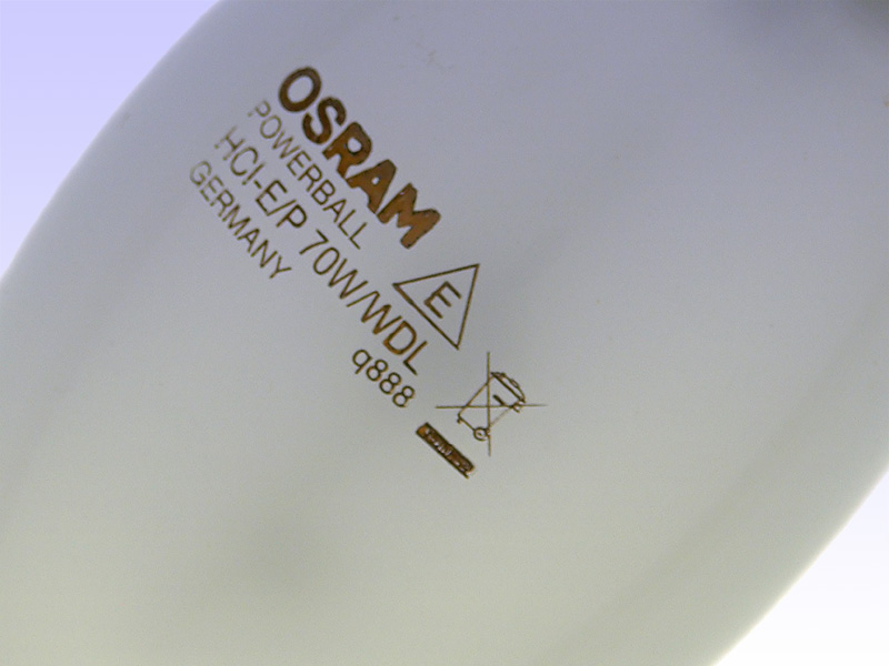 OSRAM POWERSTAR HCI-E/P 70W/WDL q888