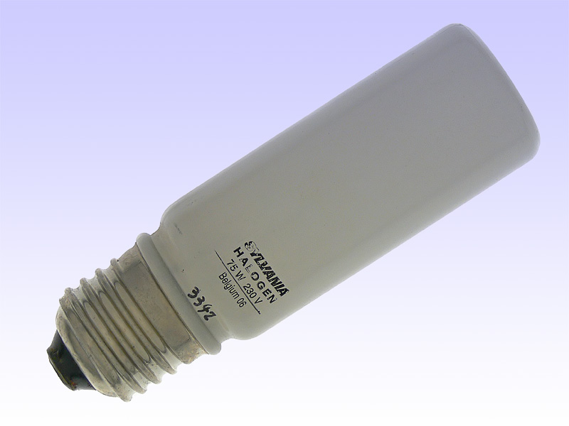 SYLVANIA HALOGEN 75W 230V BELGIUM 06