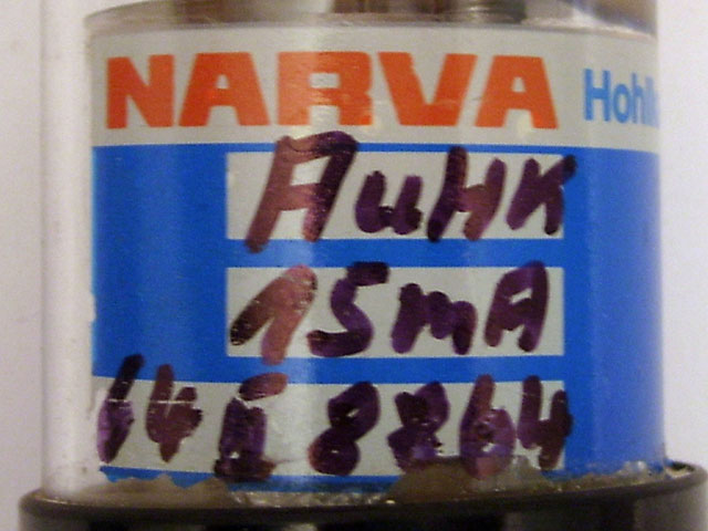 NARVA HK Au 15 mA