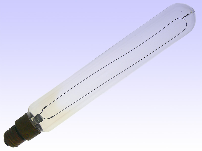 große unbek. Kohlefadenlampe