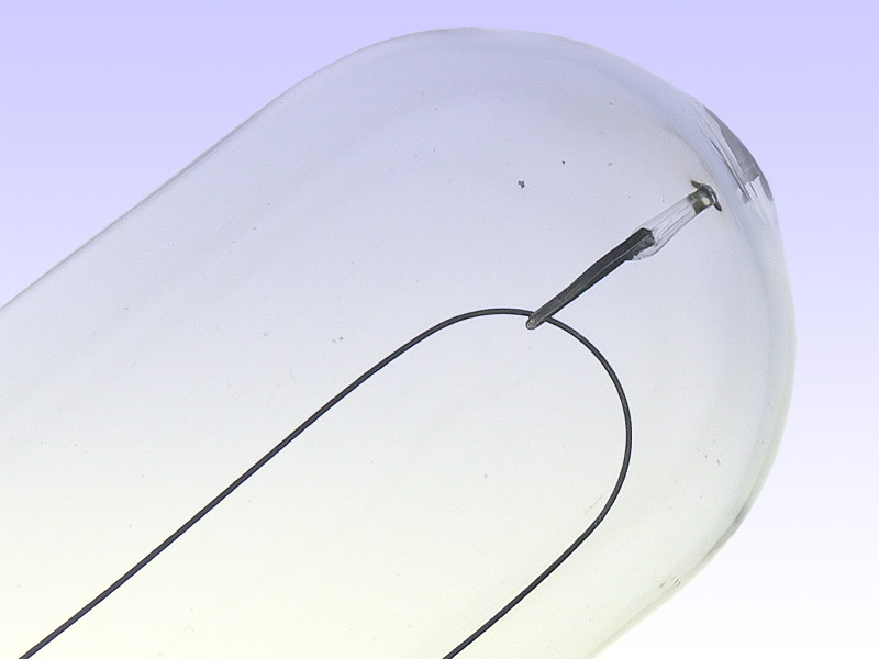 große unbek. Kohlefadenlampe