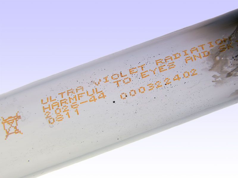 UV Brenner 298mm 200mm 25mm