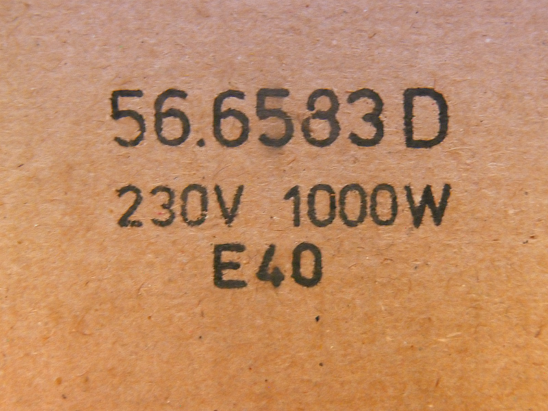 OSRAM 56.6583 1000W