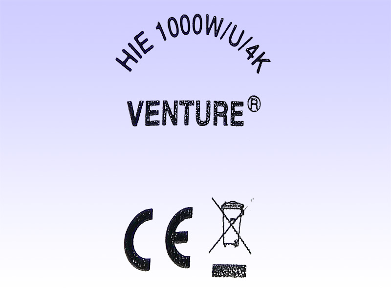 VENTURE HIE 1000W/U/4K