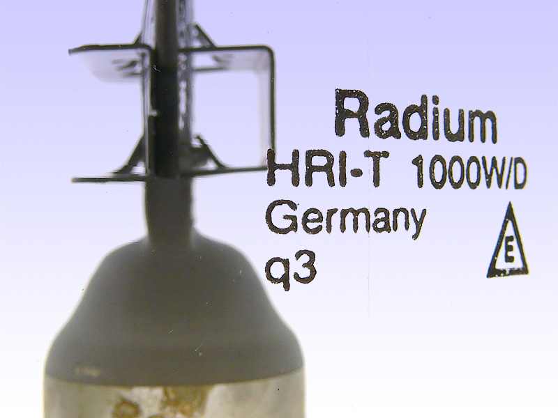 RADIUM HRI-T 1000W/D GERMANY q3