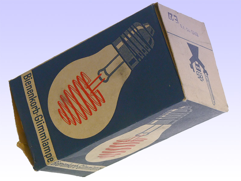 GLIMMLAMPE ERG 110V E27