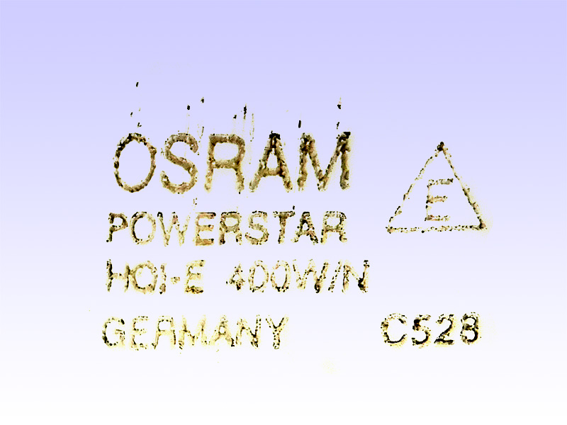 OSRAM POWERSTAR HQI-E 400W/N C528