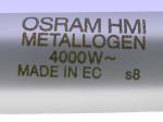 OSRAM HMI METALLOGEN 4000W MADE IN EC s8