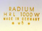 RADIUM HRL 1000W GERMANY w5