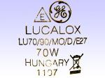 LUKALOX LU70/90/D/27 70W Hungary 1206 IT