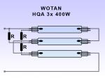 WOTAN HQA 3x 400W