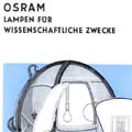 OSRAM Wissenschaftl. Lampen 1955